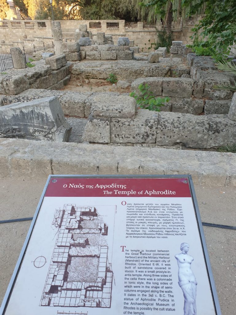 Rhodes Temple of Aphrodite